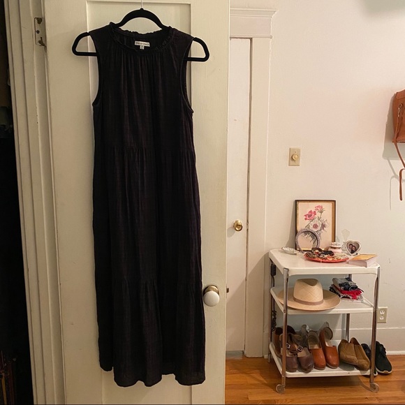 Black Maxi Dress - Picture 1 of 4
